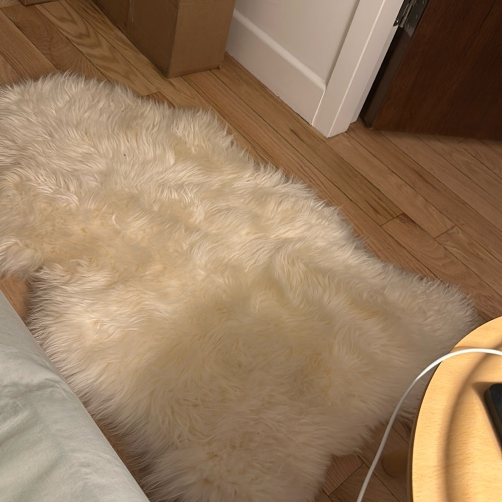 sheepskin rug